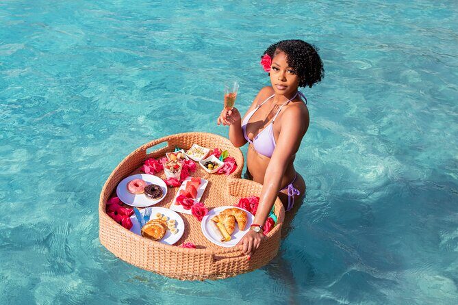 Aruba Floating Breakfast FREE Drone Videos, Champagne & Mimosas - Before You Go: pick your pool or beach setup