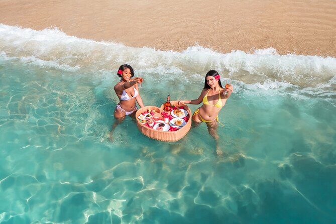 Aruba Floating Breakfast FREE Drone Videos, Champagne & Mimosas - Free drone videos: why the aerial shots change the whole value