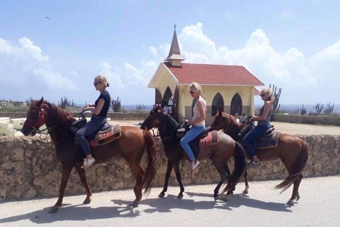 Aruba Horseback Riding Tour to Alto Vista Chapel - Mounting Up: Helmets, Tack, and Ride Comfort
