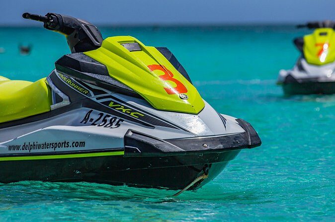 Aruba Jet Ski Waverunner Rental - What to Pack: Goggles, Sunglasses Strap, and Saltwater Reality