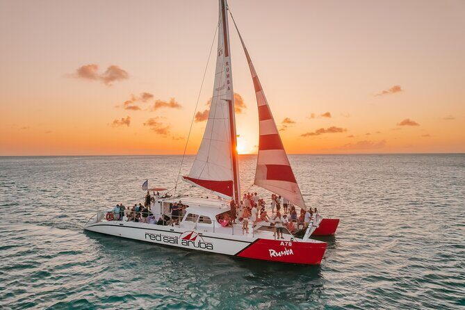 Aruba Sunset Sail Dinner Cruise with Open Bar by Catamaran - Piet’s Pier Bar at 5:30 pm: where your Aruba night begins
