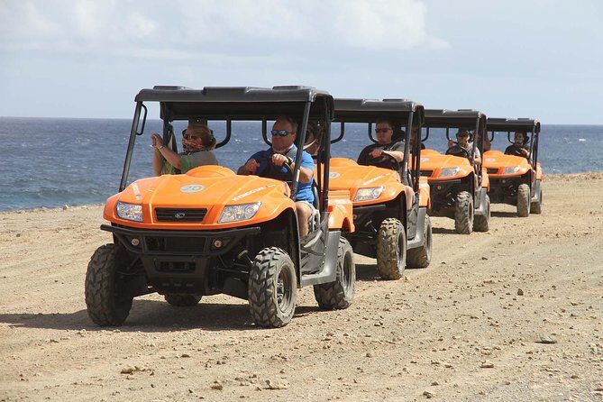 Aruba UTV Tour with Natural Cave Pool and Cliff Jumping - Dust, Safety Talk, And The Stuff To Wear
