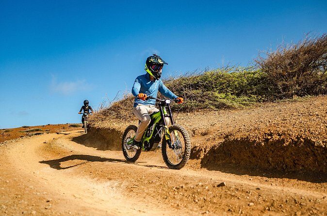 Epic Off-Road Surron Electric Bike Tour in Aruba - Natural Bridge Aruba and the Baby Natural Bridge Reality