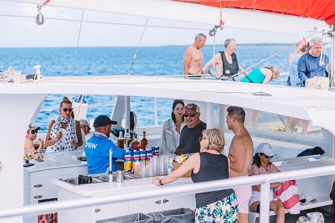 Half-Day Snorkel Sail Tour with Caribbean Lunch - Stop 3 at Malmok Reef: colorful fish without the wreck pressure