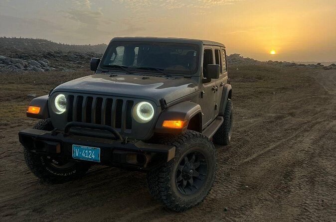 Jeep Rental Adventure Aruba - Meeting Point in Oranjestad and the 8-Hour Flow