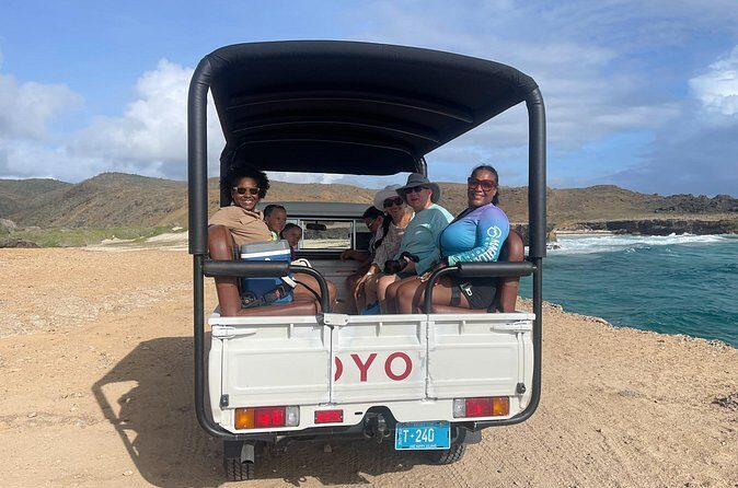 Jeep Tour Arikok National Park and Snorkeling at Baby Beach - Fontein Cave and Quadirikiri Cave: Art, Light, and a Fish Pedicure