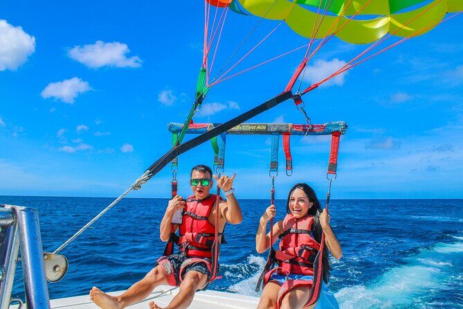 Parasailing Adventure Aruba - Where parasailing actually starts in Aruba